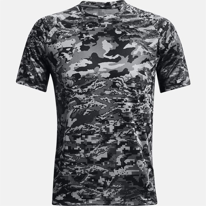 T-shirt tech col rond manches courtes Under Armour