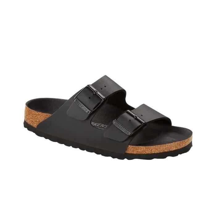 Chaussures Birkenstock Arizona BS Noir - Homme/Adulte - Synthétique