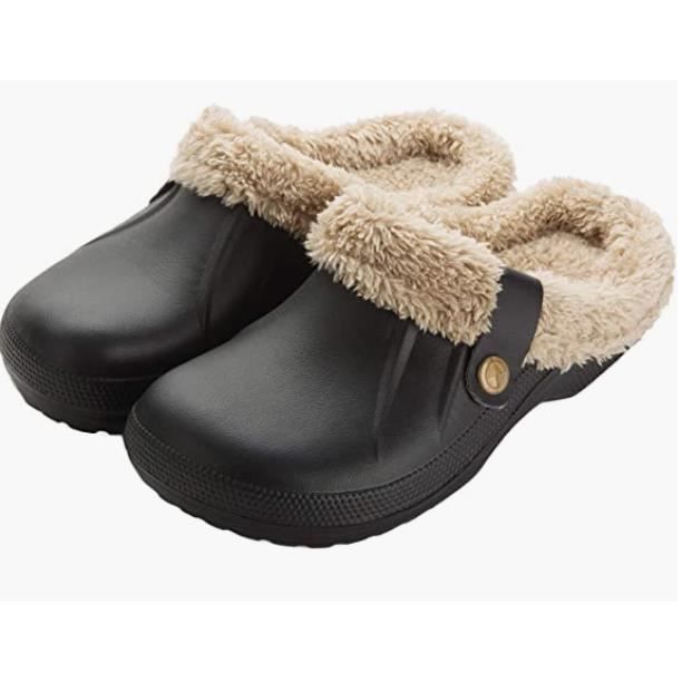 Chaussons Sabots Fourr s Femme Homme Confortable et Imperm able