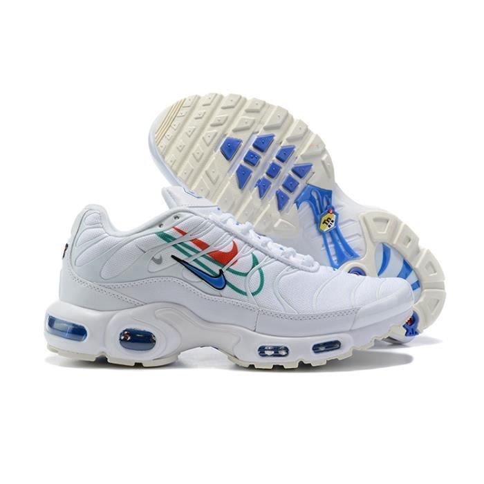 Baskets Nike Air Max TXT Plus TN Homme Chaussures Entraînement de Sport  Blanc Bleu Blanc bleu - Cdiscount Chaussures