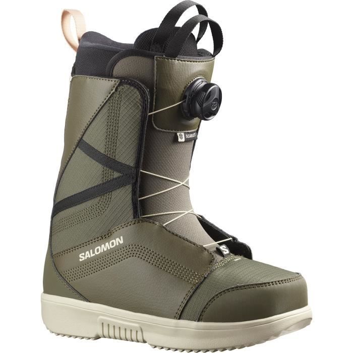 Boots snowboard sale femme salomon