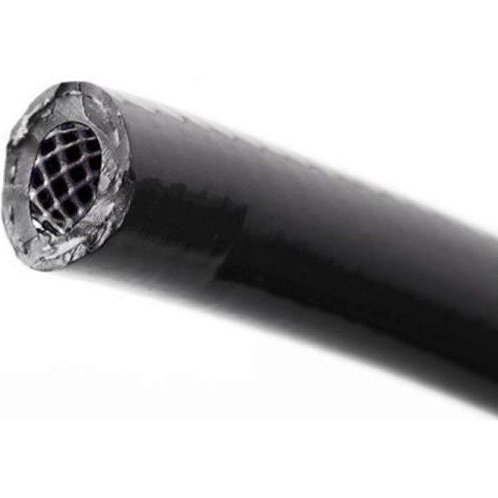Tuyau De Transfert De Carburant PVC - 171 Cm, Diamètre Intérieur 14 Mm - Avec Valve En Cuivre - Pour Essence, Diesel, Huile