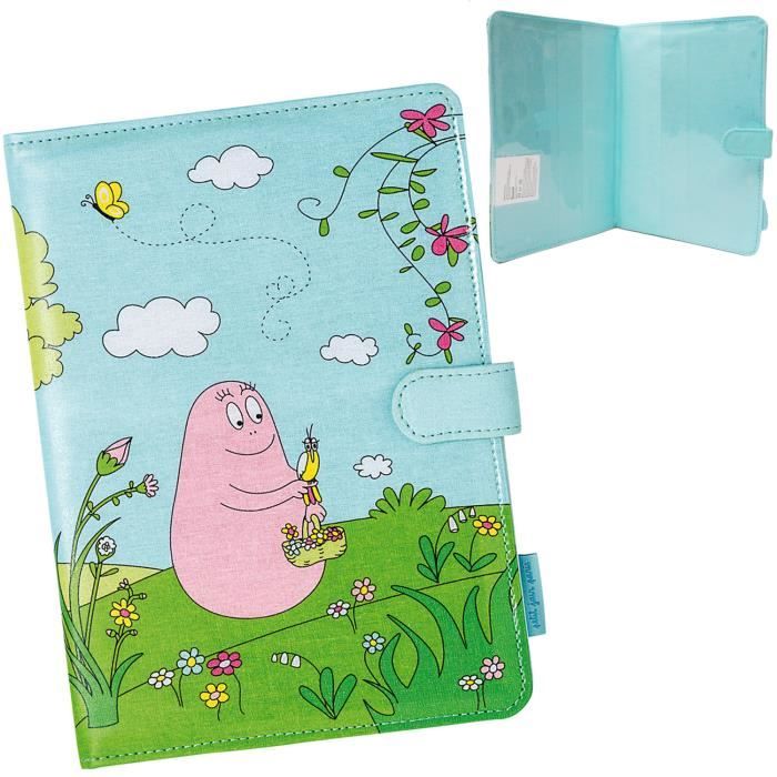 Protege Porte Carnet De Sante Barbapapa Bleu Vert Pour Nourrisson Bebe Enfant Garcon Fille Idee Cadeau Original De Naissance Cdiscount Puericulture Eveil Bebe