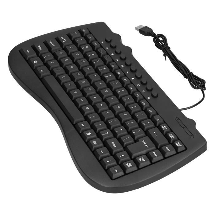 Pièces Remplacement Touches De Piano Noires OFFSCH - 4 Pièces Pour Réparation Remplacement Touches Plastique