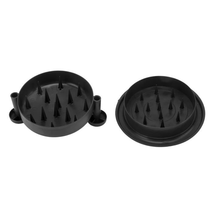 Broyeur à Viande Manuel - Shredder Poulet Porc Avec Couvercle Transparent Et Brosse