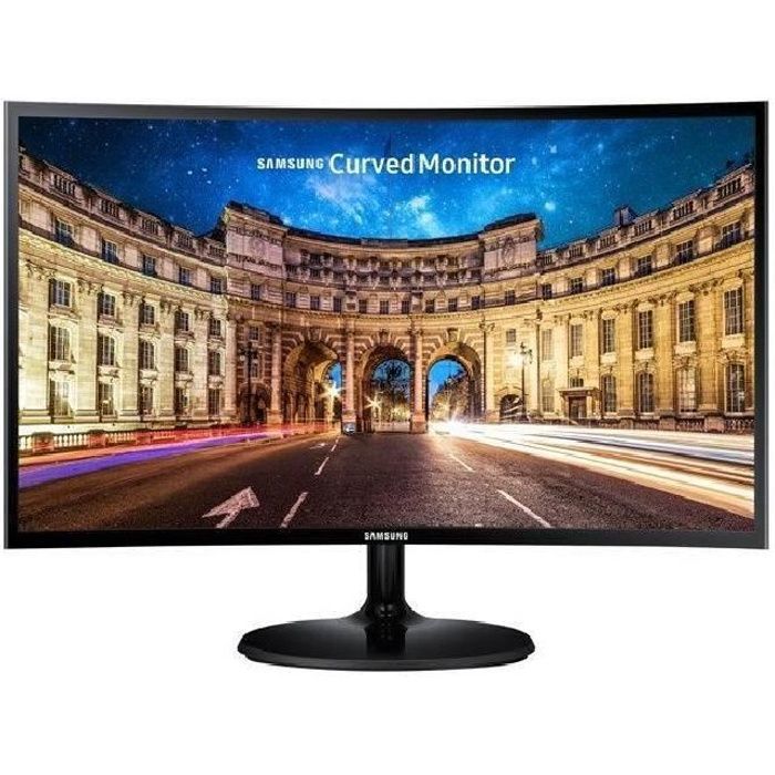 Vente Ecran PC SAMSUNG Ecran incurvé 24" C24F396 - Full HD - Dalle PLS - 4ms pas cher Vente Ecran PC SAMSUNG Ecran incurvé 24" C24F396 - Full HD - Dalle PLS - 4ms pas cher