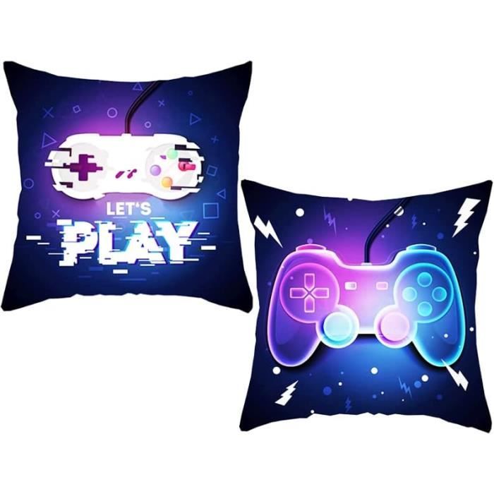 Lot De 2 Housses De Coussin Halloween Motifs Drôles De