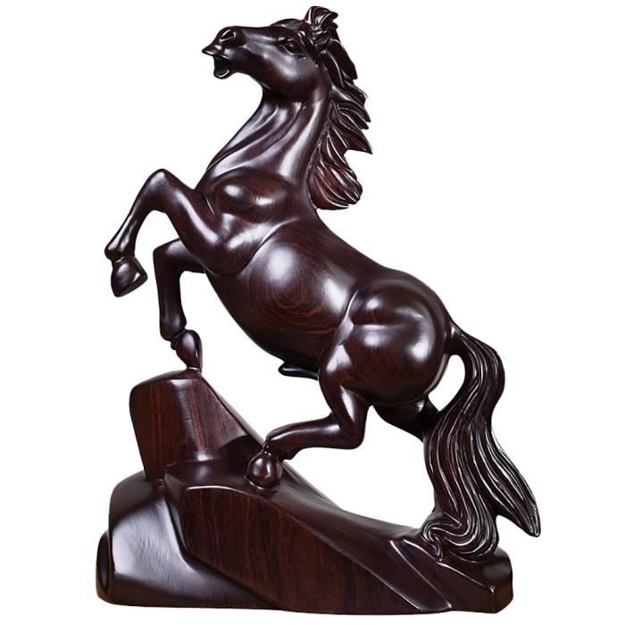 Statuette Cheval Doré En Alliage - Sculpture Vintage 6,5 Cm - Décoration Bureau Et Maison