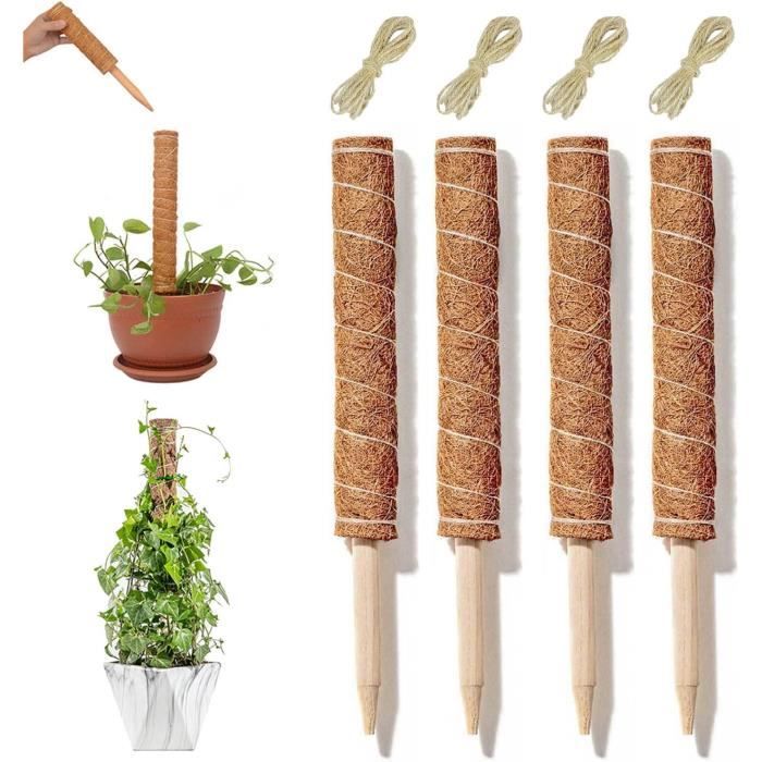 80 Clips Tuteur Plantes Magiho - Support Tomates Légumes - Jardinage Intérieur Extérieur