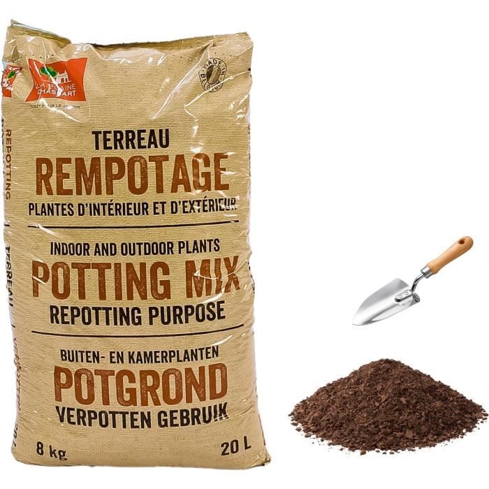 Terreau Rempotage La Plaine Chassart 20L - Pour Plantes En Pot Intérieur Et Extérieur - Qualité Pro