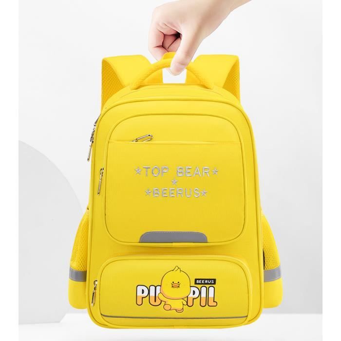 Cartable jaune discount