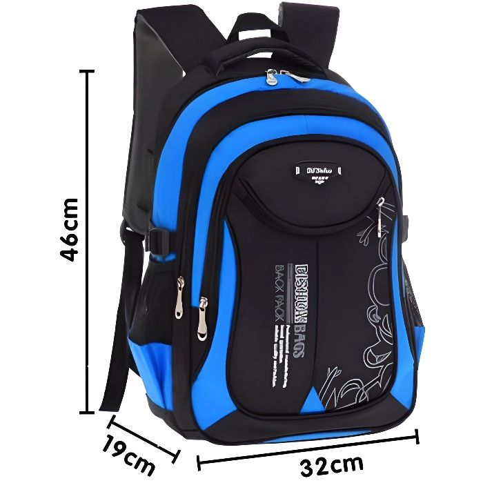 Disponible en stock Sac à Dos Noir pour Enfants Sacoche D'écolier Encanto  pour Fille Garcon Cartable Scolaire Anime Taille S M L 3 pour Les élèves du  Primaire âgés de 4 à 13 Ans