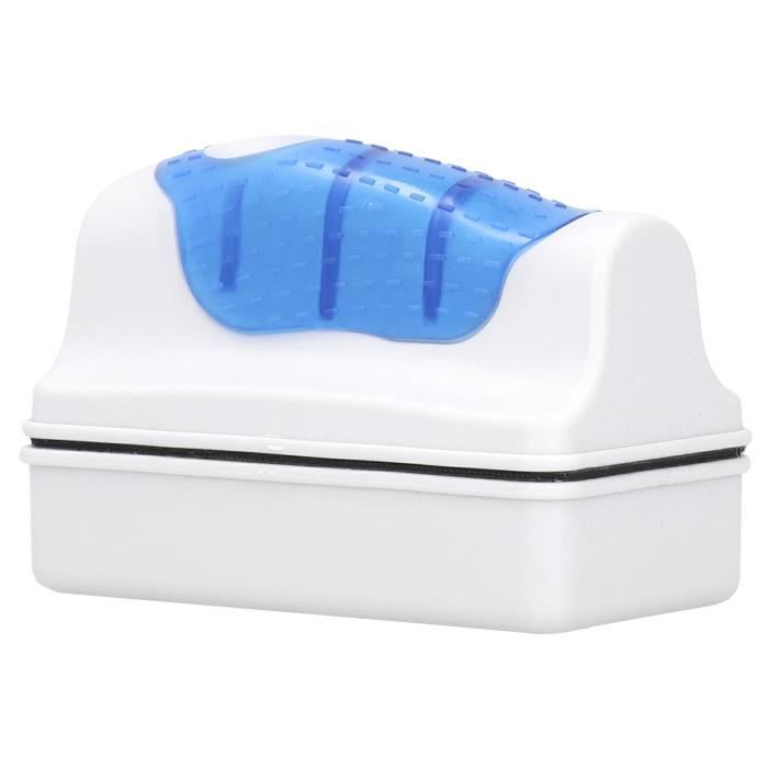Aimant Nettoyeur Pour Aquarium FuxFuis - Double Face, Forte Attraction, Nettoie Vitre Sans Rayer - Avec Chiffon Inclus - 9
