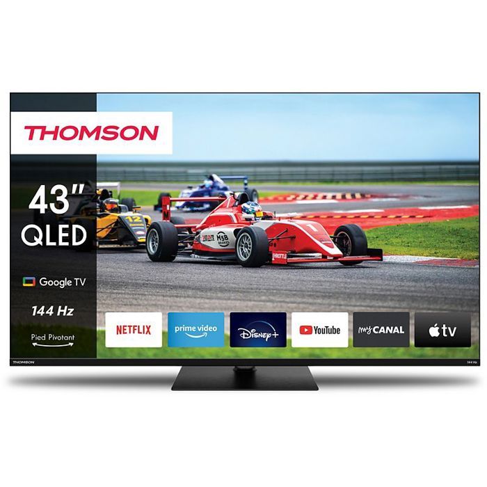 TV QLED - THOMSON - 43QG7C14 - 4K UHD -