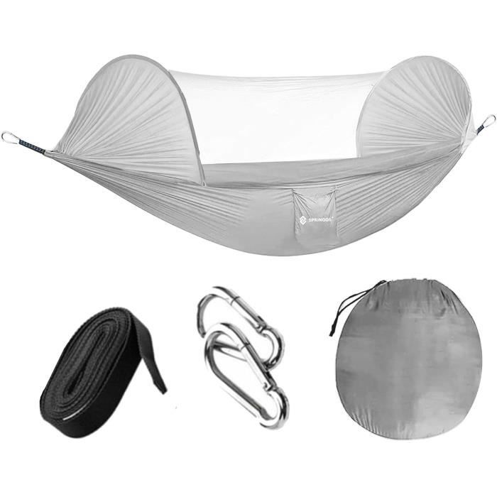 BIVOUAK™ Hamac avec Moustiquaire Intégrée 3 en 1