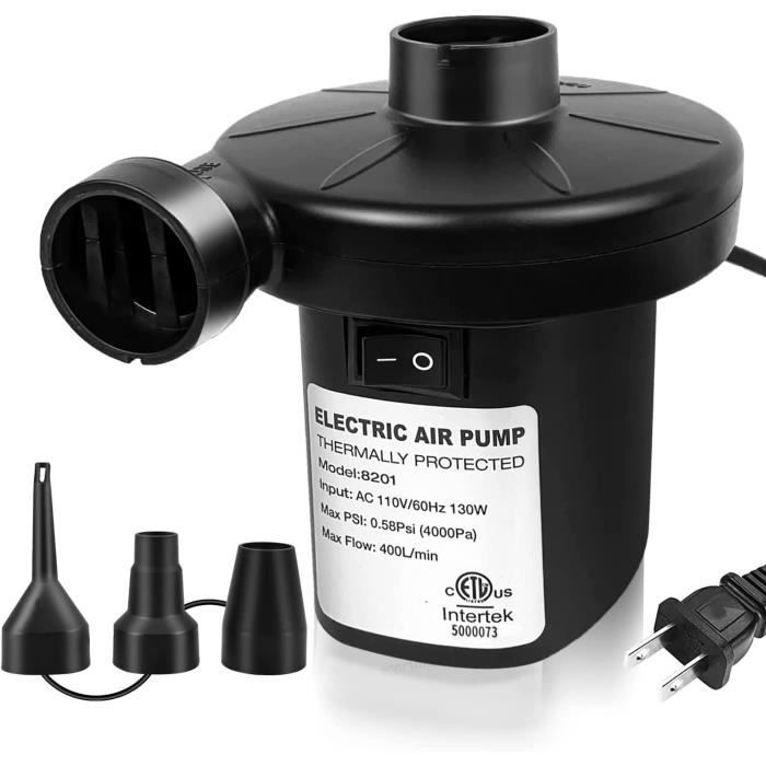 Nestling Pompe à air électrique, Pompe électrique pour gonflables, Pompes de Piscine 150W