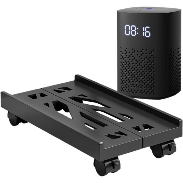 Support tour pc sous bureau sustainable support roulant pour