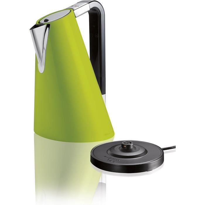 Bouilloire électrique Bugatti Vera Easy – 1,75 L, 2180 W, Acier Inox – Design élégant Et Filtre Anti-calcaire