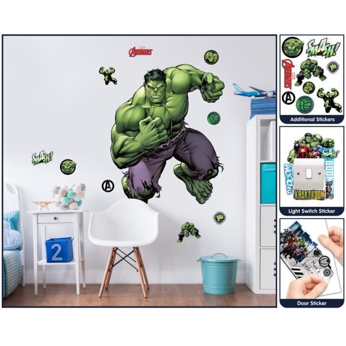Sticker Géant Hulk Avengers Cdiscount Maison