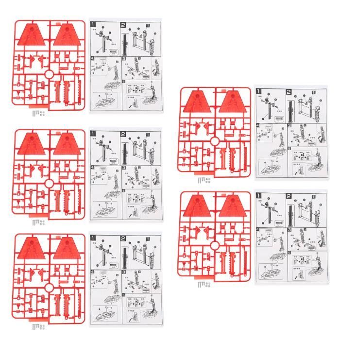 Boîte de rangement pour figurines d'action - QQMORA - Transparent