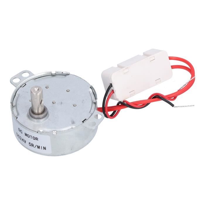 Moteur à Engrenage électrique 220V 120W - Réduction 180K - Vitesse Variable 0-7.5 Tr/min - Couple 25.5 N.m