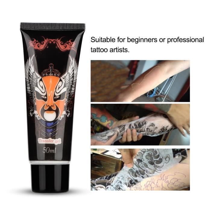 Gel de transfert de tatouage Solution de transfert de pochoir de tatouage professionnel Gel