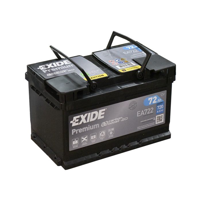 EXIDE EB602 60Ah Autobatterie 
