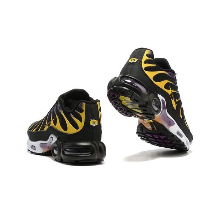 Nike TN Plus Chaussures 38909 405 Noir et jaune Hommes noir et