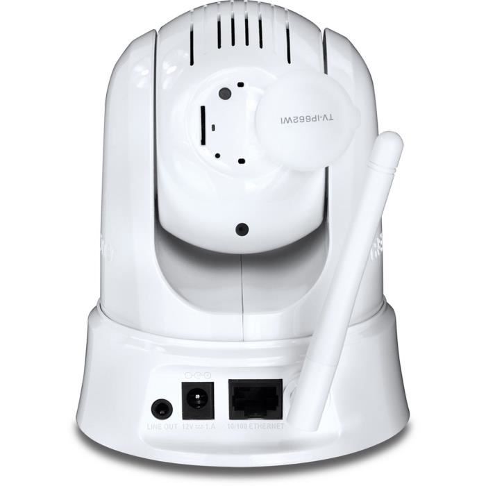 TRENDnet TV-IP662WI Caméra IP PTZ 720p + WiFi N150 connectée