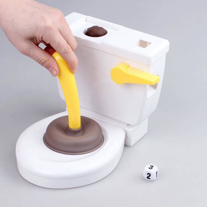 JEU - On test un jeu de toilette - Flushin Frenzy - Jeu de société 