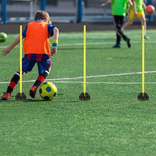 Kit De Barres D'agilité 15 Pièces – Avec 10 Pieds Et 10 Clips, Pour Sauts Et Entraînement