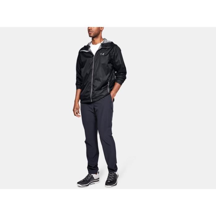 Veste imperm able Under Armour Forefront Noir gris Homme