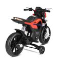 Playkin - faster -  Batterie moto roues latérales noir-3