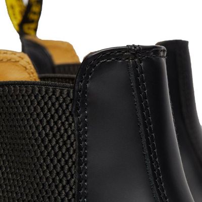 Bottines Chelsea Dr. Martens 2976 Taille 9 (UK8) - Cuir Noir Slip-on Parfait état
