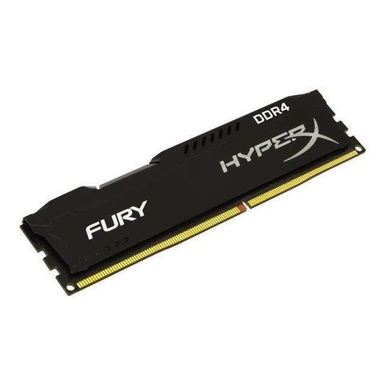 HYPERX Mémoire PC FURY Black - 8Go - DDR4 - 2133MHz - CL14 - DIMM -HX421C14FB2/8