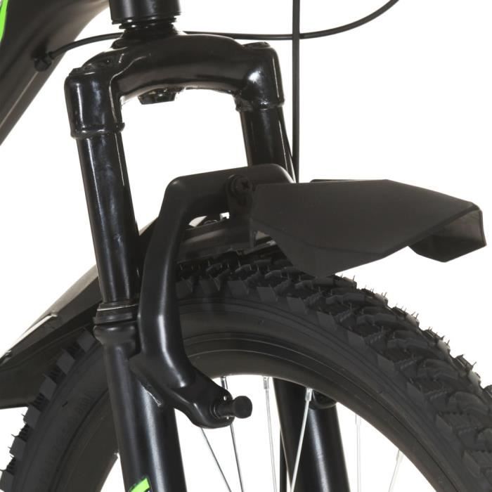 V lo de montagne 21 vitesses Roues de 26 pouces 36 cm Noir