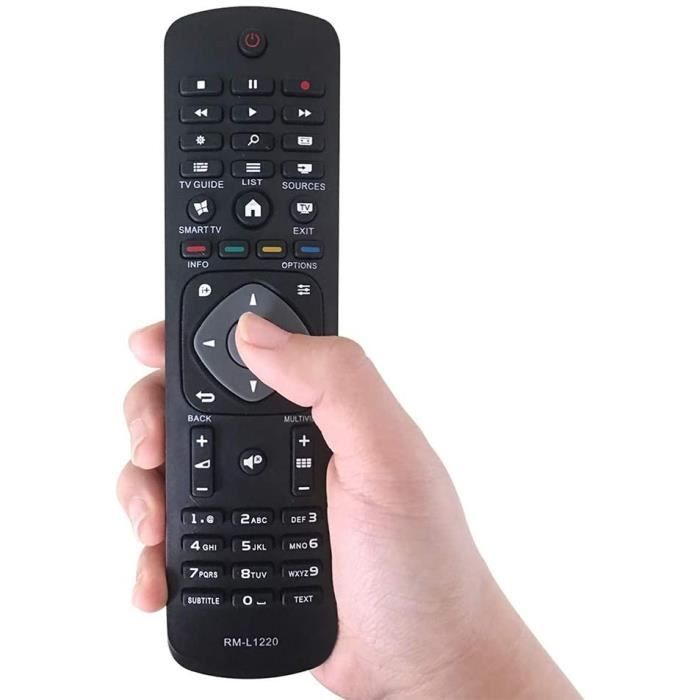 Nouvelle télécommande universelle Remplacer la télécommande Philips TV pour  le remplacement Philips TV pour la télécommande LCD LED 4K UHD