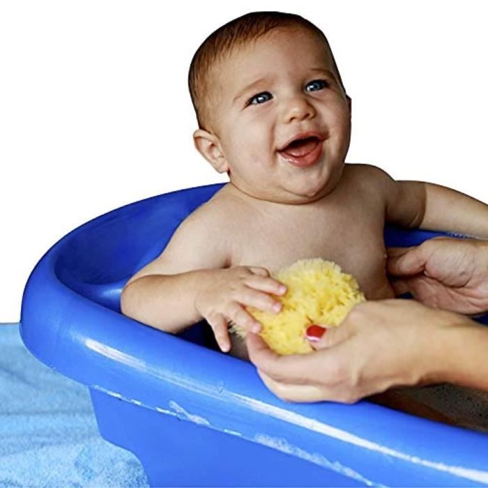 Kit Bain Bebe V1CPH Éponge de bain naturelle 's Éponge de laine de mer  ultra douce de qualité supérieure douce sur la peau tendre de - Cdiscount  Puériculture & Eveil bébé