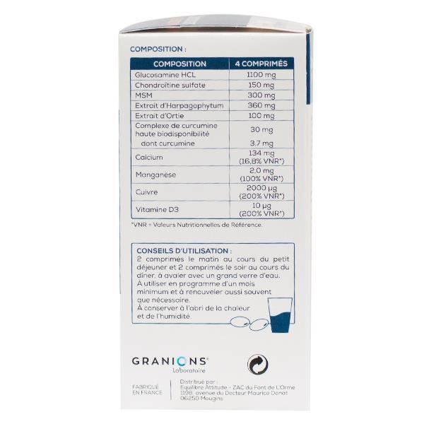 Granions Chondrosteo Articulations - 180 Comprimés (2 Mois) - Neuf - Exp 12/2027