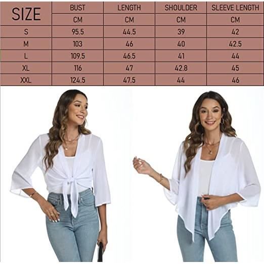 Petit Gilet Gilet Court A Nouer Gilet Femme Ete Cardigan Léger