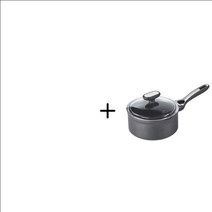 PYREX - ORIGIN + induction - Casserole avec couvercle 20 cm + ORIGIN + induction - Casserole avec couvercle 16 cm