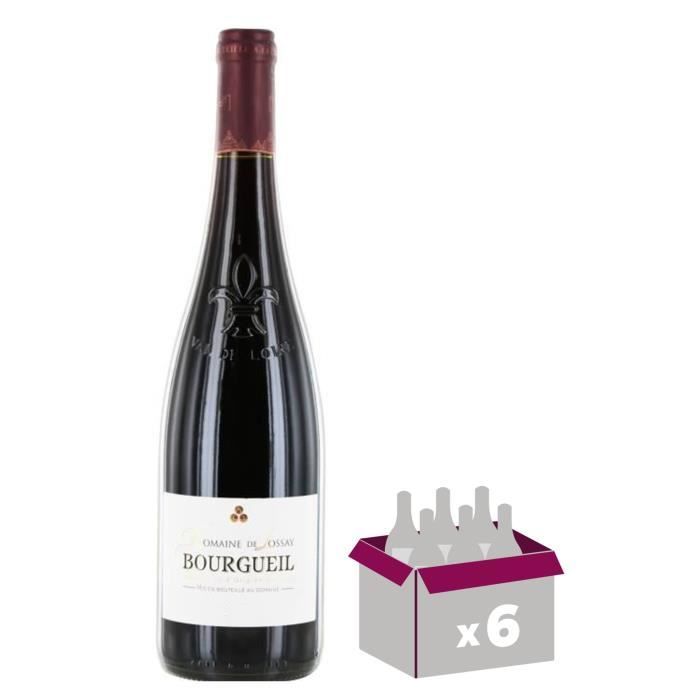 Domaine de Lossay 2018 Bourgueil - Vin rouge de Loire x6