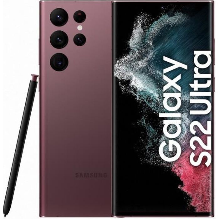 Samsung Galaxy S22 Ultra - Bordeaux