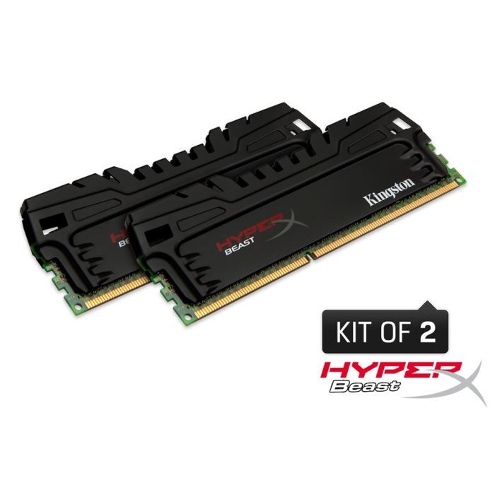 HyperX Beast 8GB 1600MHz DDR3 CL9 DIMM (Kit de 2) XMP Reconditionné - HyperX reconditionné disponible sur Cdiscount Seconde Vie