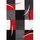 Tapis salon rouge 200 290