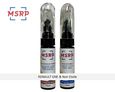 MSRP FRANCE - Kit stylos retouche peinture voiture pour RENAULT GNE & Noir Etoile - Atténuer rayures ou éclats de peinture-0