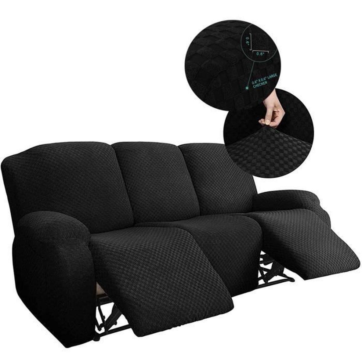 Canapé Relax Sofa Housse, 3 Place Fauteuil Relax Housse De Canapé Les