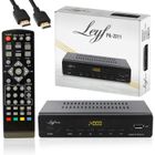 LEYF PA-2211 Décodeur TNT, Full HD 1080p, Chaînes gratuites, DVB T2, Tuner TNT