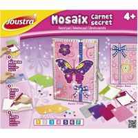 Coffret Mosaïques - JOUSTRA - Carnet secret Mosaix - Enfant - Fille - A partir de 4 ans