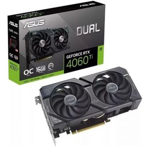 CARTE GRAPHIQUE INTERNE ASUS - Carte Graphique - Dual GeForce RTX™ 4060 Ti